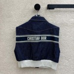 2025年2月4日新品入荷Christian Dior 丈の短いデニムのベスト can 工場
