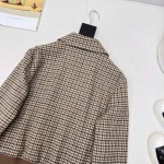 2025年2月5日の新着セリーヌ 秋冬最新タートルネック千鳥チェックのブルゾン