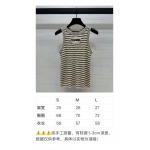 2025年2月5日 新作 CHANEL ストライプのニットベスト
