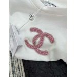 2025年2月9日新品入荷Chanel 2025早春新作丸首の半袖 can 工場