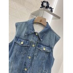 2025.02.12新作Louis Vuittonデニムベスト  kele 工場