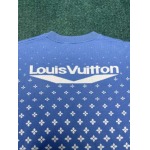 2025年2月21日高品質復刻新品Louis Vuittonニット半袖Tシャツ  FF工場