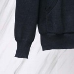 2025年2月22日高品質新品Thom Browne フード付きのニット パーカー FF工場