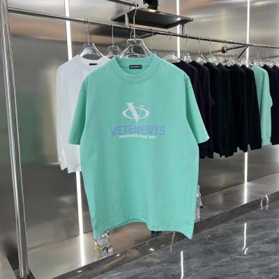 2025年2月23日高品質新品VETEMENTS 半袖Tシャ...