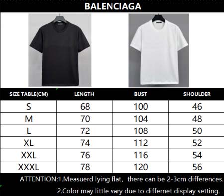 2025年3月5日新品Balenciaga半袖Tシャツ  DU1工場