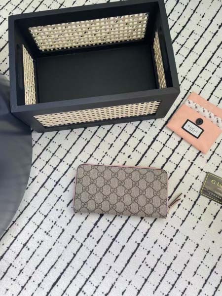 2025年3月17日新品財布GUCCI 456117  PVC 19 X9.5X2.5CM     zy工場