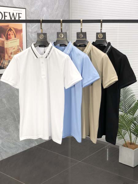 2025年3月21日春夏新作CKビジネスの高級品半袖Tシャツ luols工場