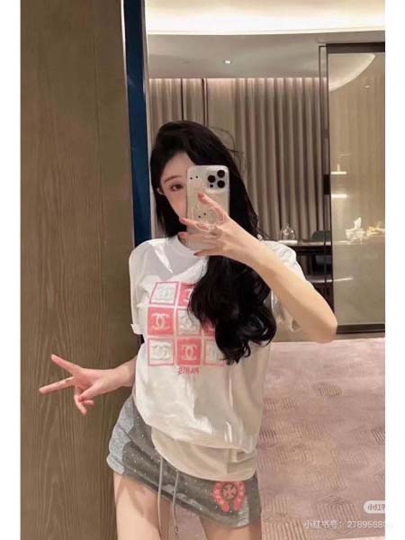 2025年3月23日入荷春夏新作Chanel半袖 Tシャツ can工場