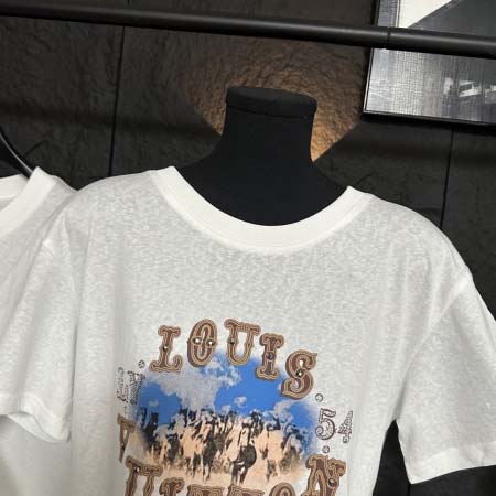 2025年3月23日入荷春夏新作Louis Vuitton半袖 Tシャツ can工場