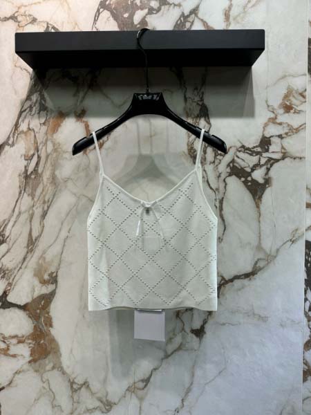 2025年3月23日入荷春夏新作Chanelニット タンクトップ can工場