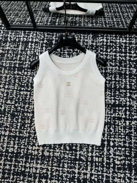 2025年3月23日入荷春夏新作Chanelニット タンクトップ  can工場