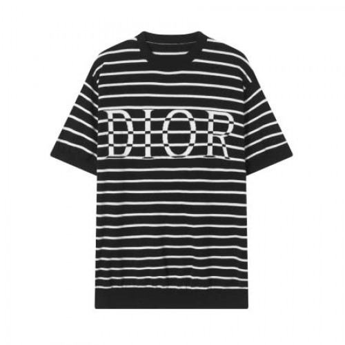 2025年3月25日入荷春夏高品質新作Diorニット半袖Tシャツdiand工場