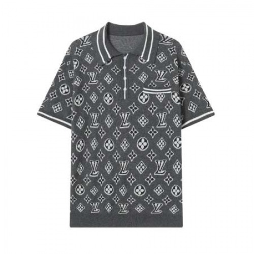 2025年3月25日入荷春夏高品質新作LOUIS VUITTONニット半袖Tシャツdiand工場