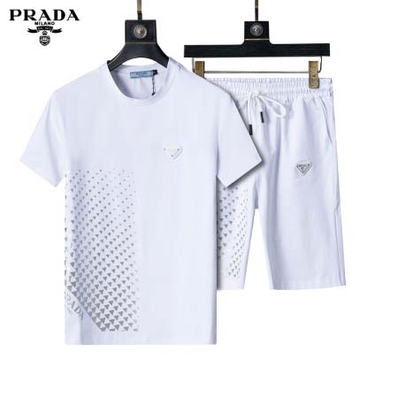 2025年3月25日入荷春夏新作PRADA半袖 セット上下shun工場