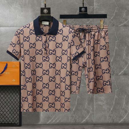 2025年3月25日入荷春夏新作Gucci半袖 セット上下shun工場