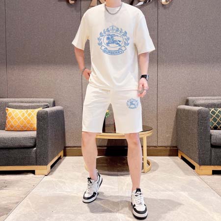 2025年3月28日入荷新作BURBERRY夏メンズ 上下セットM-5XL/zhan工場