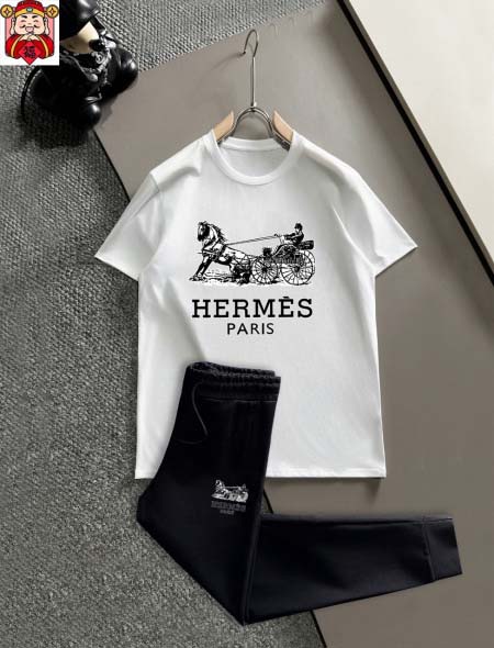 2025年3月29日入荷新作HERMES夏メンズ 上下セットM-5XL/zhan工場