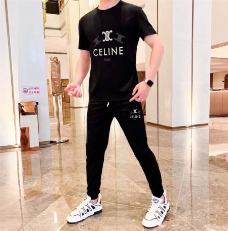 2025年3月30日入荷新作CELINE夏メンズ 上下セットM-5XL/zhan工場