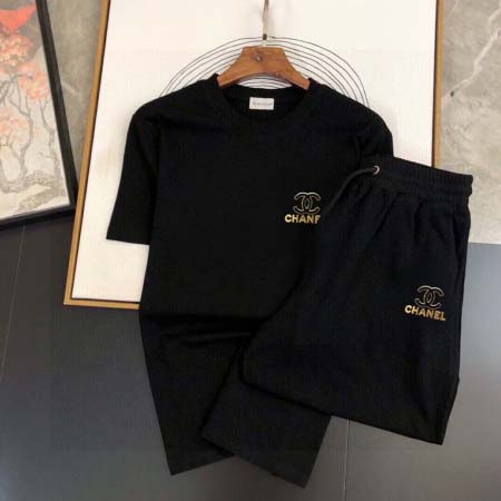 2025年3月30日入荷新作CHANEL夏メンズ 上下セットM-5XL/zhan工場