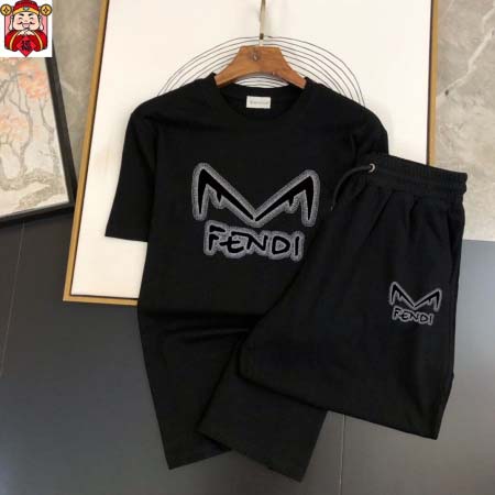2025年3月30日入荷新作FENDI夏メンズ 上下セットM-5XL/zhan工場