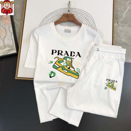 2025年3月30日入荷新作PRADA夏メンズ 上下セットM-5XL/zhan工場