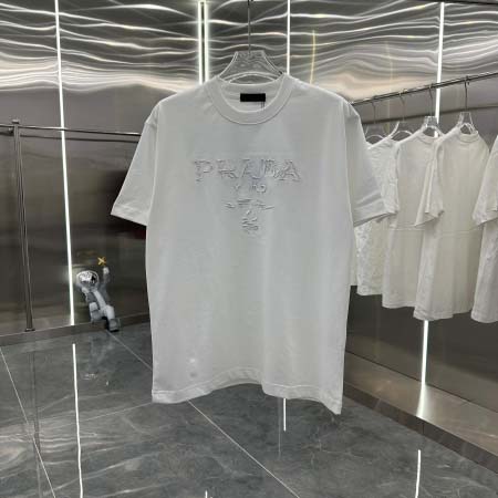 2025年3月1日春夏高品質新品prada半袖 tシャツDW...