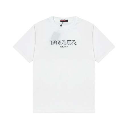 2025年3月2日春夏高品質新品Prada半袖 tシャツDW...