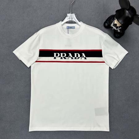 2025年3月12日春夏高品質新品Prada半袖Tシャツqi...