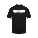 2025年3月14日春夏高品質新品MIUMIU半袖Tシャツ  実物写真xiongma工場