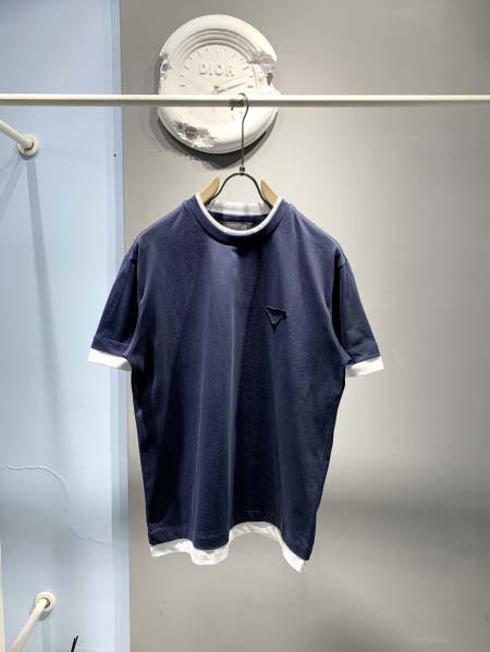 2025年3月19日高品質新作prada半袖Tシャツ HoH...