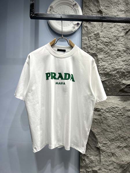 2025年3月19日高品質新作Prada半袖Tシャツ HoH...