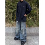 2025年3月23日入荷春夏新作Balenciagaシャツ襟ポロパーカー長袖 can工場