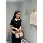 2025年3月23日入荷春夏新作Miumiuシャツ+スカート+ニットの半袖 can工場