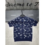 2025年3月23日入荷春夏新作Chanel ニット半袖 Tシャツ  can工場