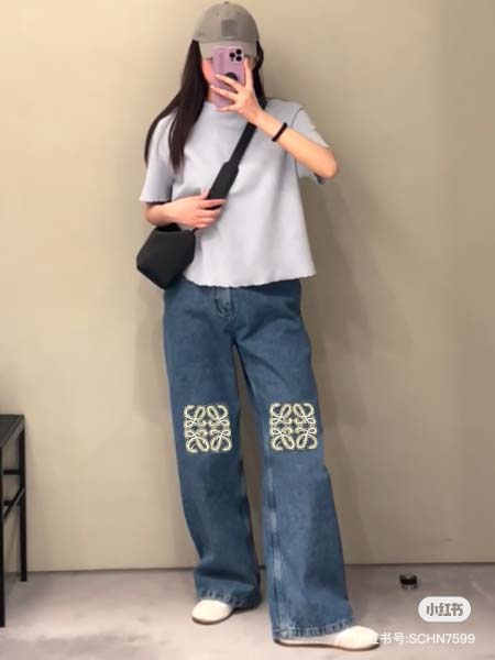 2025年3月23日入荷春夏新作loeweジーパン can工...