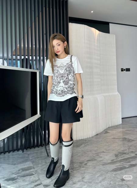 2025年3月23日入荷春夏新作Dior半袖 Tシャツ ca...