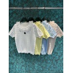 2025年3月23日入荷春夏新作Chanel ニット半袖 Tシャツ  can工場