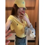 2025年3月23日入荷春夏新作Ralph Lauren ニット半袖 Tシャツ  can工場