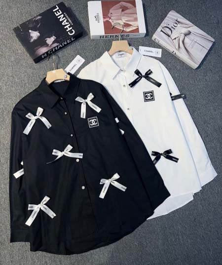 2025年3月23日入荷春夏新作Chanel長袖シャツ ca...