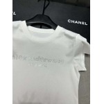 2025年3月24日入荷春夏新作Alexander Wang半袖Tシャツ can工場