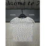 2025年3月24日入荷春夏新作Chanelニット 半袖Tシャツ can工場
