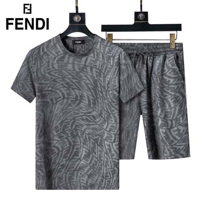2025年3月25日入荷春夏新作FENDI半袖 セット上下s...