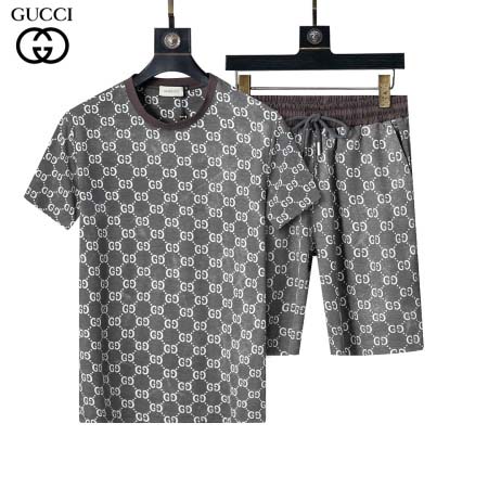 2025年3月25日入荷春夏新作Gucci半袖 セット上下s...