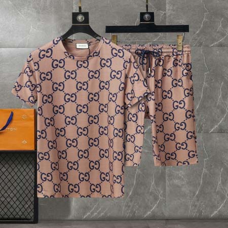 2025年3月25日入荷春夏新作Gucci半袖 セット上下s...