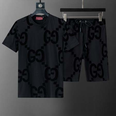 2025年3月27日入荷春夏新作Gucci半袖 セット上下P...
