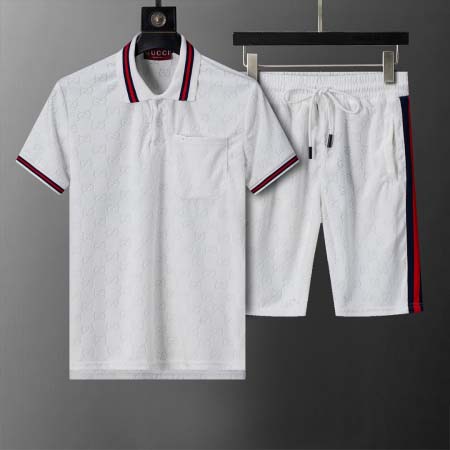 2025年3月27日入荷春夏新作Gucci半袖 セット上下P...