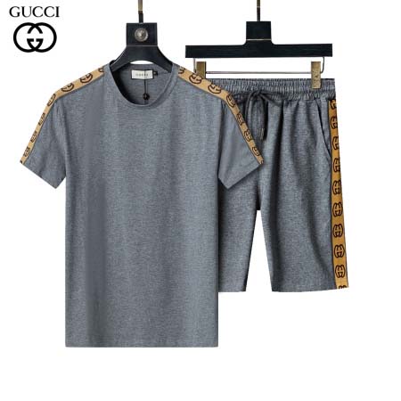2025年3月27日入荷春夏新作Gucci半袖 セット上下P...