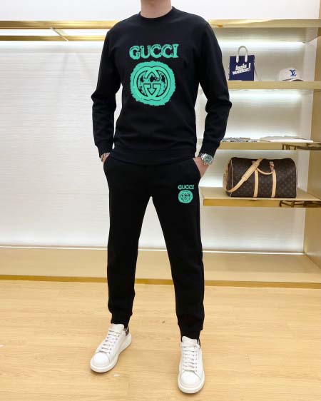 2025年3月28日入荷新作GUCCI春秋メンズ 上下セット...
