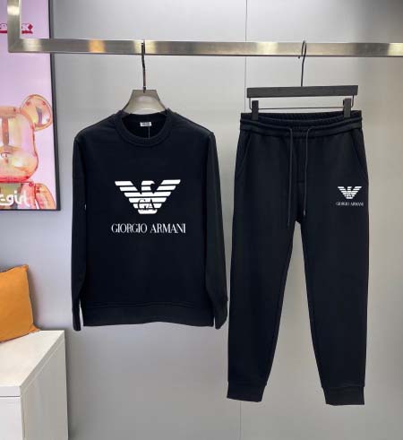2025年3月29日入荷新作ARMANI春秋メンズ 上下セッ...