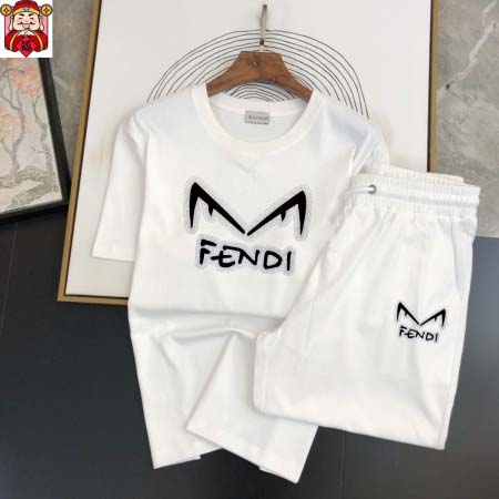 2025年3月30日入荷新作FENDI夏メンズ 上下セットM...